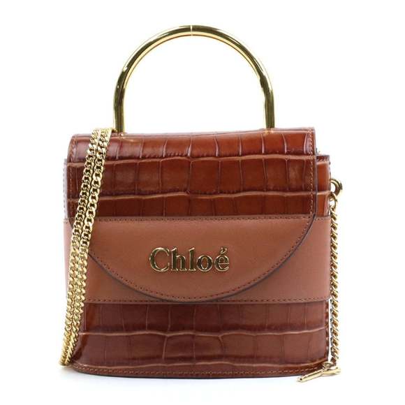 Chloe Handbags - Chloe Women's Leather Shoulder Bag with Timeless Design in Brown